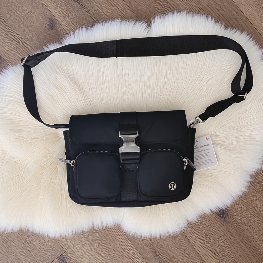 lululemon athletica Black Crossbody Bag 3L
